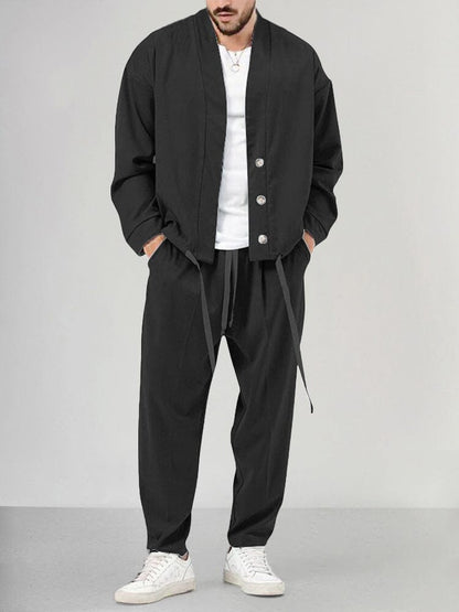 Men’s Two-Piece Lounge Casual Set