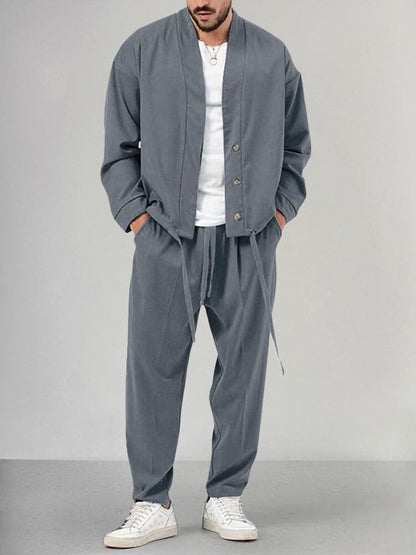 Men’s Two-Piece Lounge Casual Set