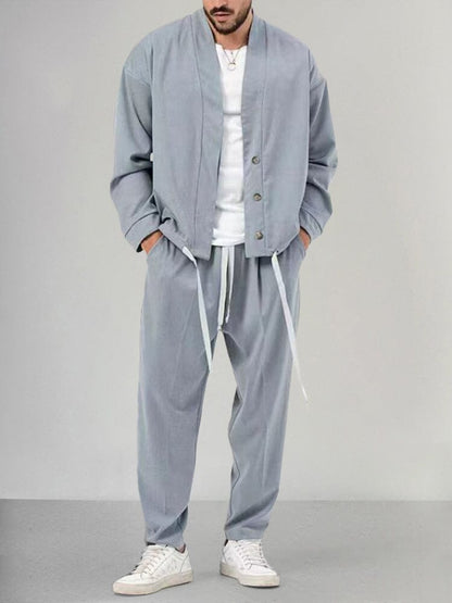 Men’s Two-Piece Lounge Casual Set