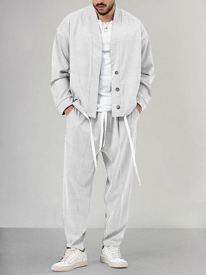 Men’s Two-Piece Lounge Casual Set