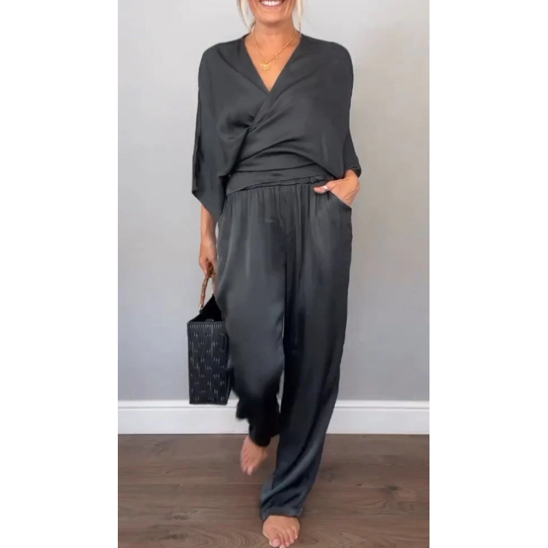 Luxe Wrap Two-Piece Set