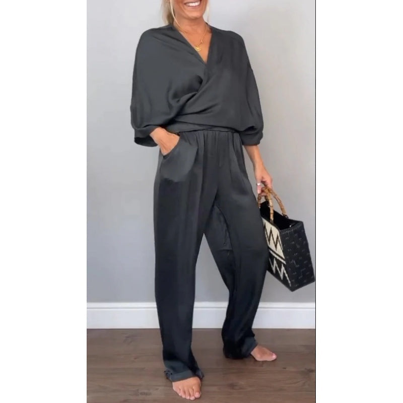 Luxe Wrap Two-Piece Set