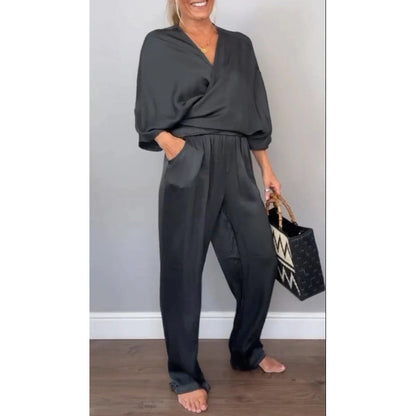 Luxe Wrap Two-Piece Set