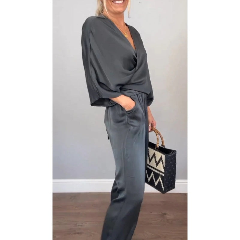 Luxe Wrap Two-Piece Set