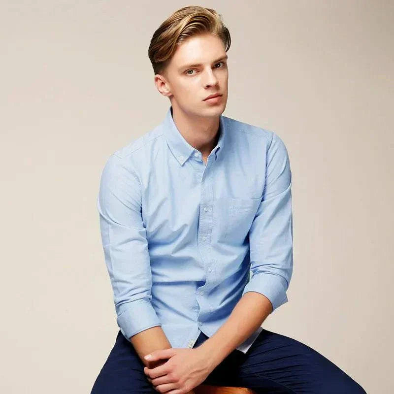 Men’s Long Sleeve Button-Down Shirt