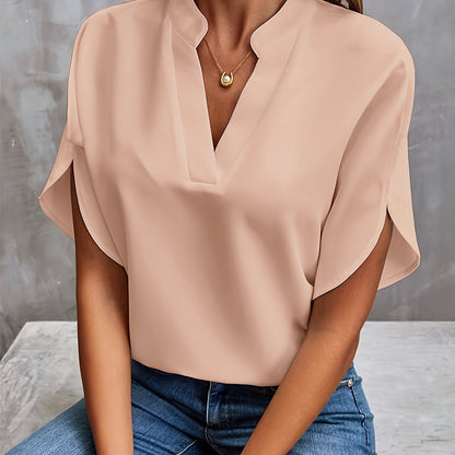 Women's Blouse Shirt Elegant Top with Modern Cut