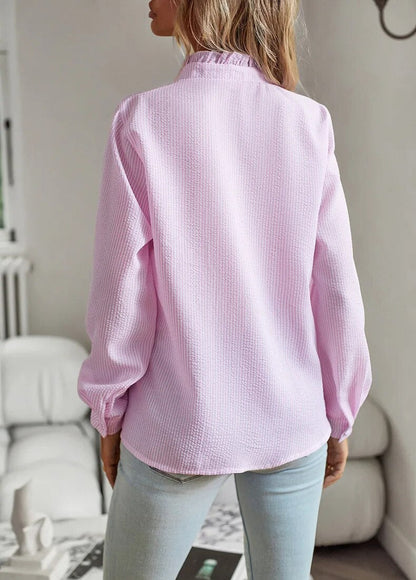 Timeless Comfort Blouse for Women Long Sleeves Comfortable Fit