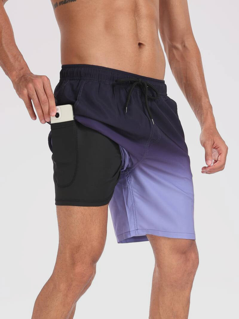 Men's 2-in-1 Swim Shorts