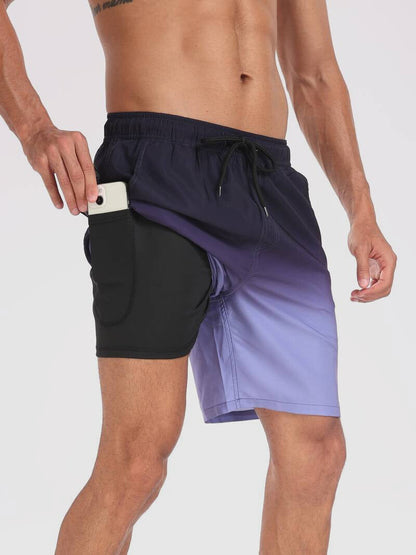 Men's 2-in-1 Swim Shorts
