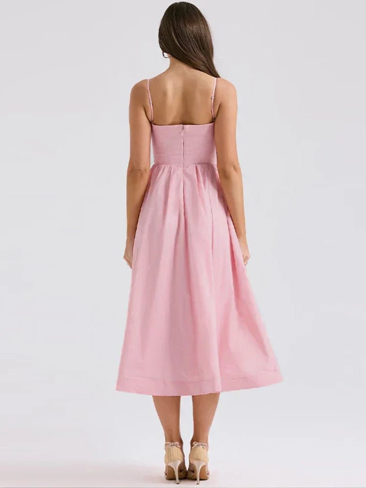 Sleeveless Festive Dress for Women