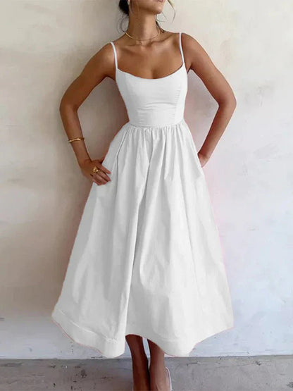 Sleeveless Festive Dress for Women