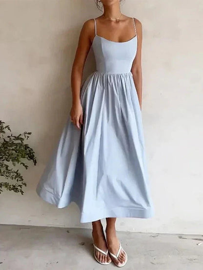 Sleeveless Festive Dress for Women