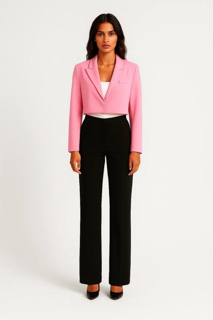 Short Blazer – Sleek Cropped Fit for Modern Elegant Styling