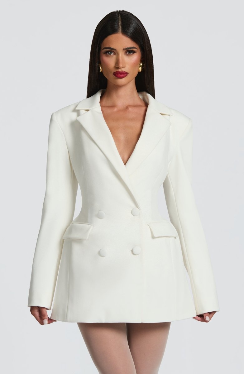 Blazer Mini Dress – Tailored Fit for Elegant Evening Looks