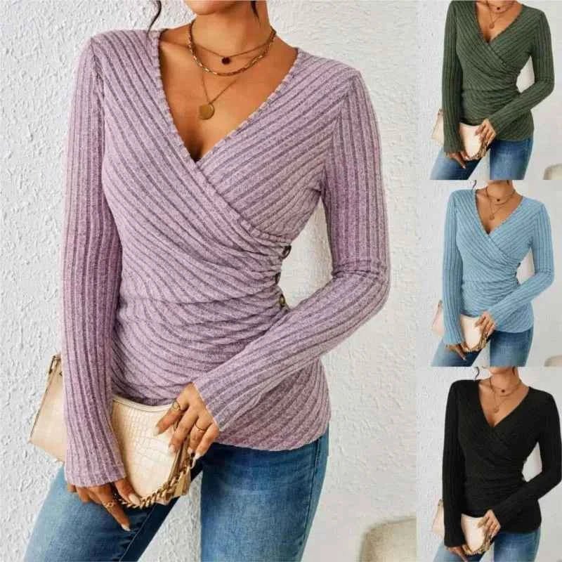 Elegant Long Sleeve Top for Everyday and Evening Styling