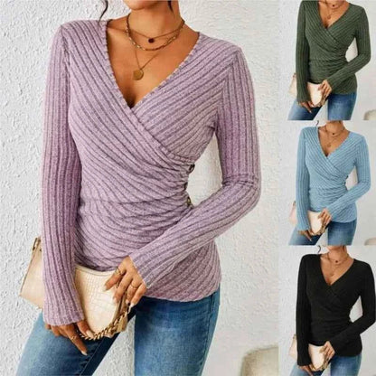Elegant Long Sleeve Top for Everyday and Evening Styling