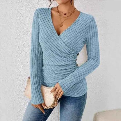 Elegant Long Sleeve Top for Everyday and Evening Styling