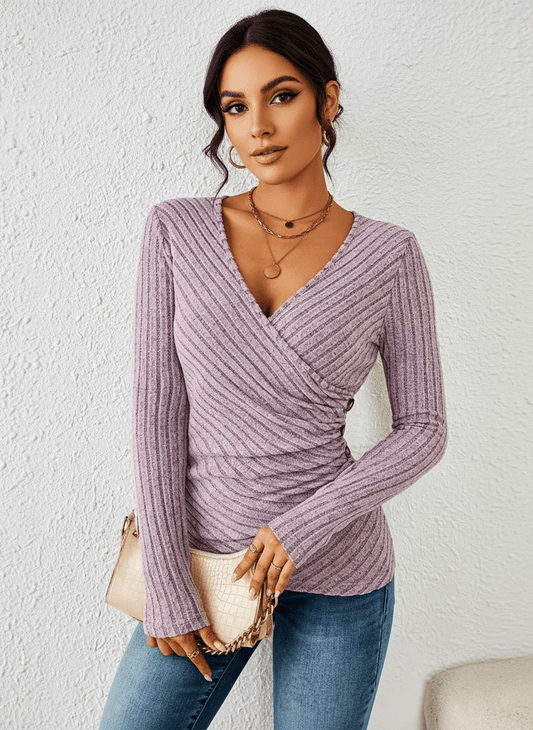 Elegant Long Sleeve Top for Everyday and Evening Styling