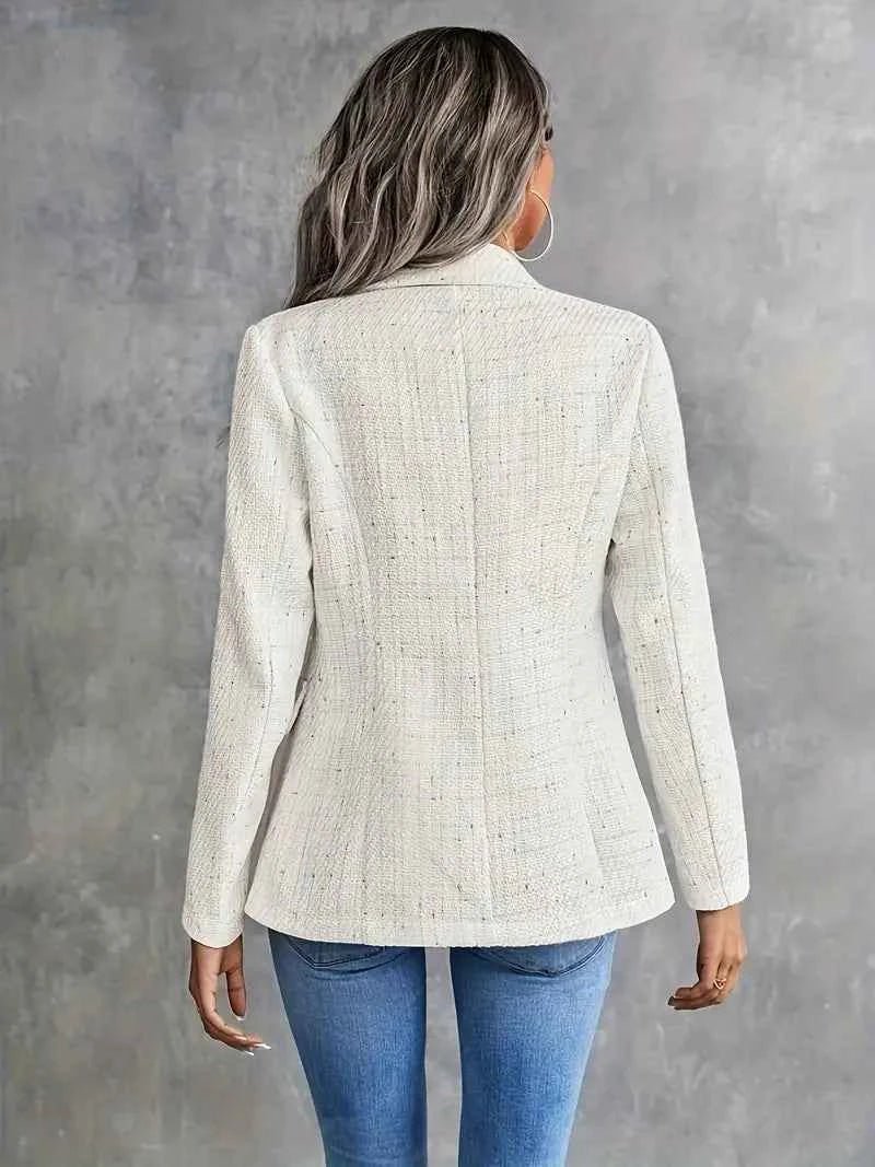 Double-Breasted Blazer – Structured Tailored Fit for Chic Looks