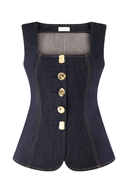 Two-Piece Vest and Trousers Set for Chic Tailored Styling