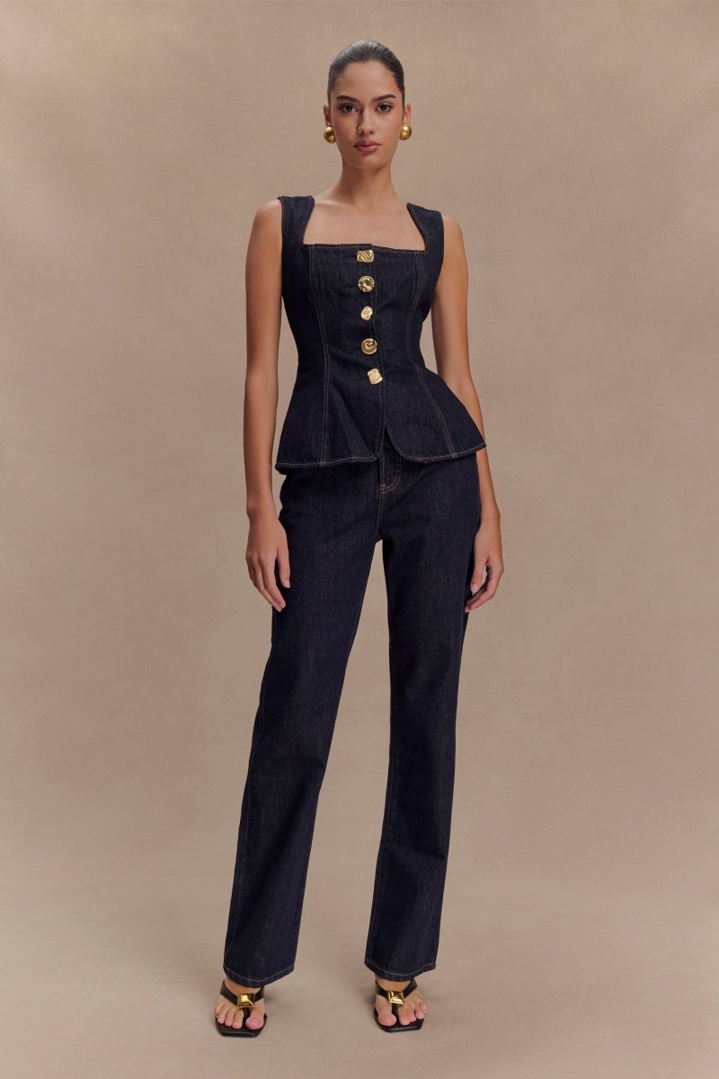 Two-Piece Vest and Trousers Set for Chic Tailored Styling