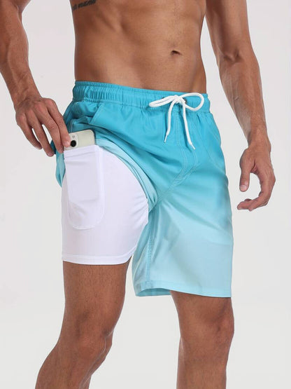 Men's 2-in-1 Swim Shorts