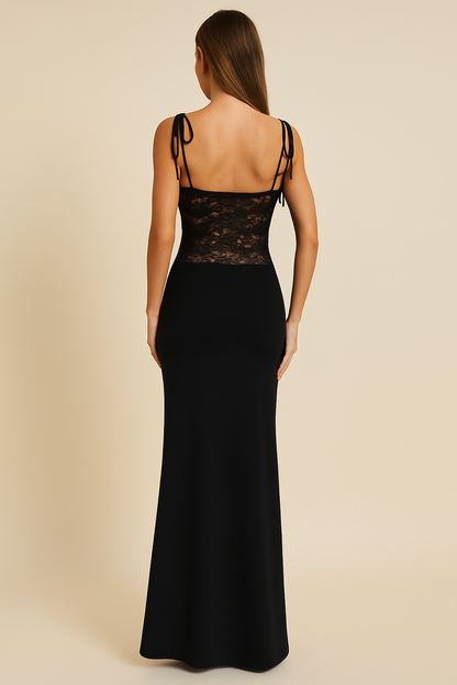Thin Strap Maxi Dress for Elegant Summer Styling