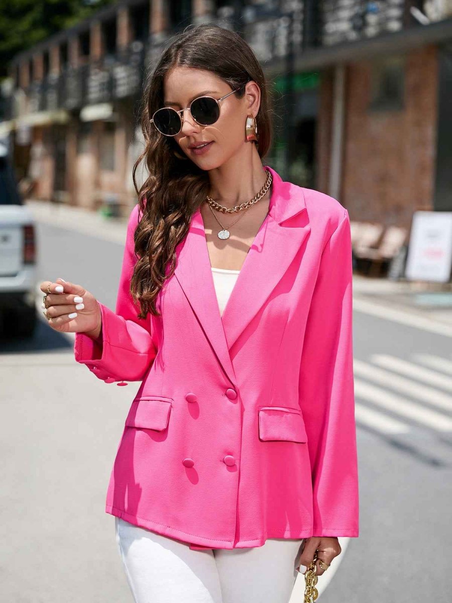 Fitted Blazer – Everyday Chic Look with Clean Tailored Finish
