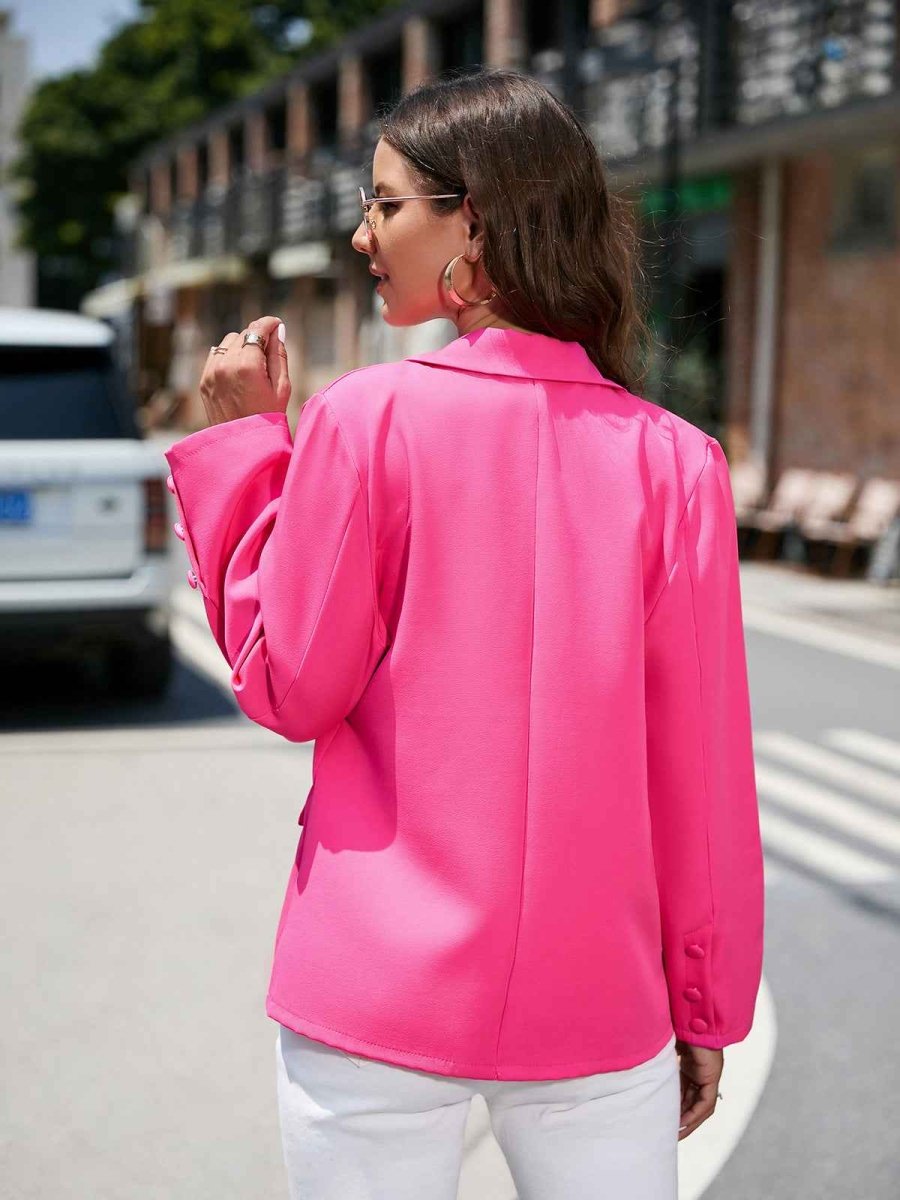 Fitted Blazer – Everyday Chic Look with Clean Tailored Finish