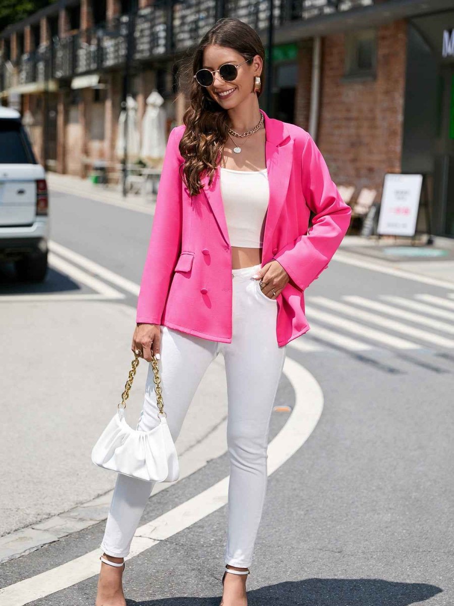 Fitted Blazer – Everyday Chic Look with Clean Tailored Finish