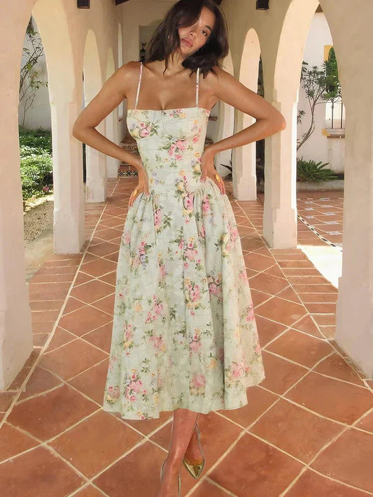 Floral Midi Dress for Special Occasions