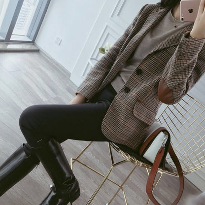 Textured Blazer – Structured Fit with Premium Fabric Look