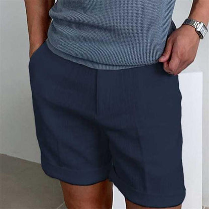 Men's Linen Feel Summer Shorts