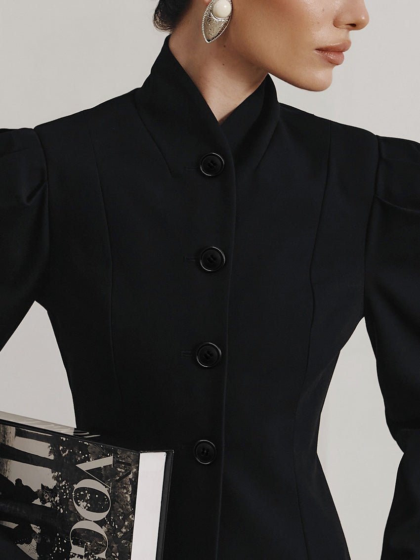 Black Blazer – Sculpted Tailored Fit for Sleek Modern Looks