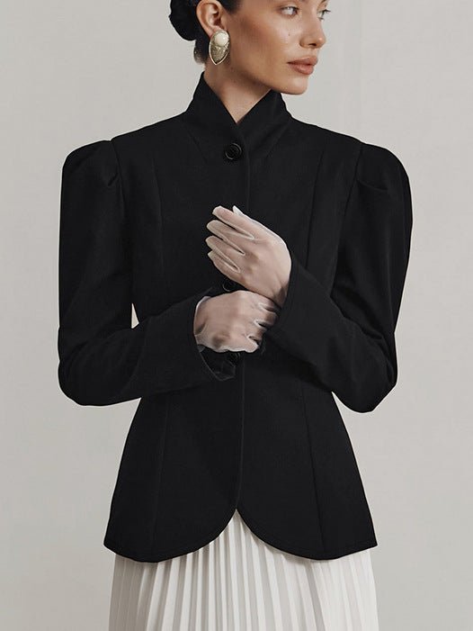 Black Blazer – Sculpted Tailored Fit for Sleek Modern Looks