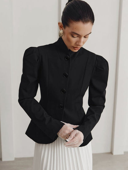 Black Blazer – Sculpted Tailored Fit for Sleek Modern Looks