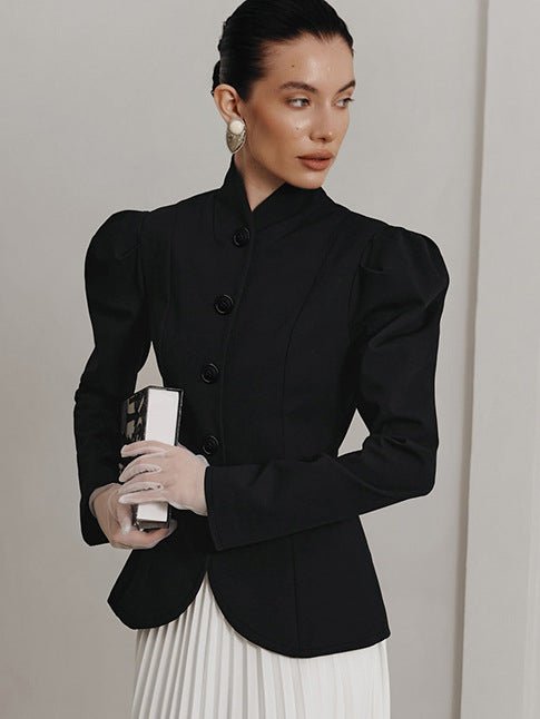 Black Blazer – Sculpted Tailored Fit for Sleek Modern Looks