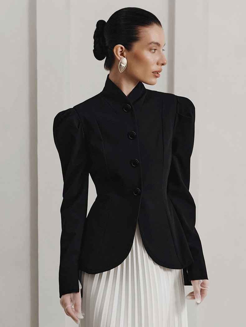 Black Blazer – Sculpted Tailored Fit for Sleek Modern Looks