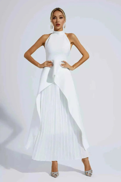 Pleated Two-Piece Set – Elegant Flowing Fit for Summer Styling