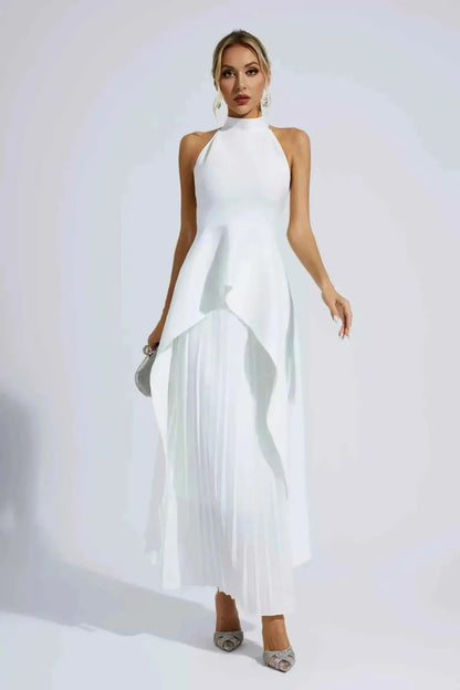 Pleated Two-Piece Set – Elegant Flowing Fit for Summer Styling
