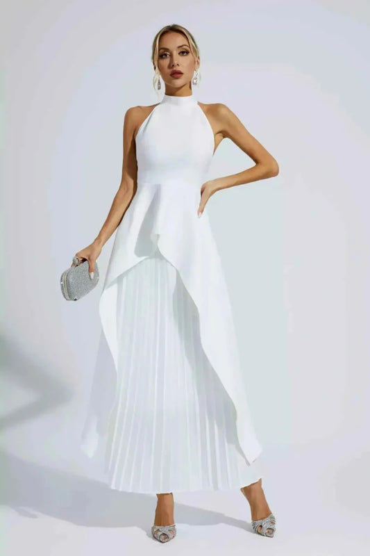 Pleated Two-Piece Set – Elegant Flowing Fit for Summer Styling