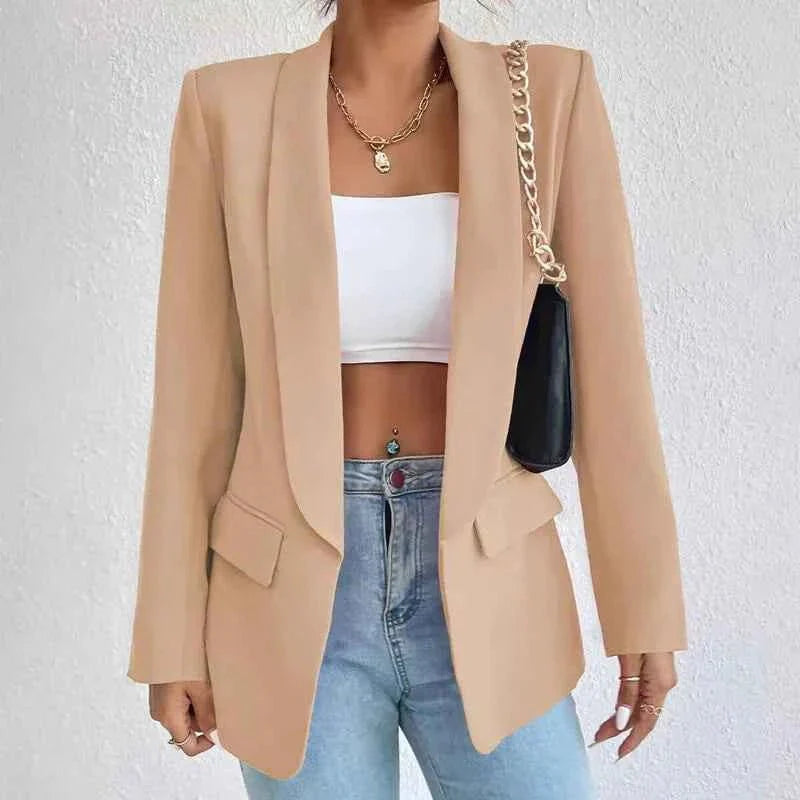 Fitted Blazer – Clean Minimal Style for Everyday Elegance